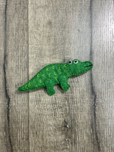 Felt Crocodile Finger Puppet