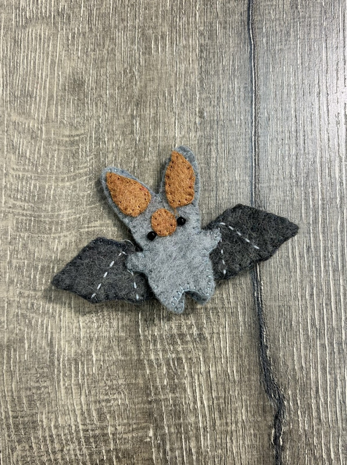 Felt Bat Finger Puppet
