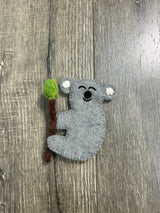 Felt Koala Finger Puppet