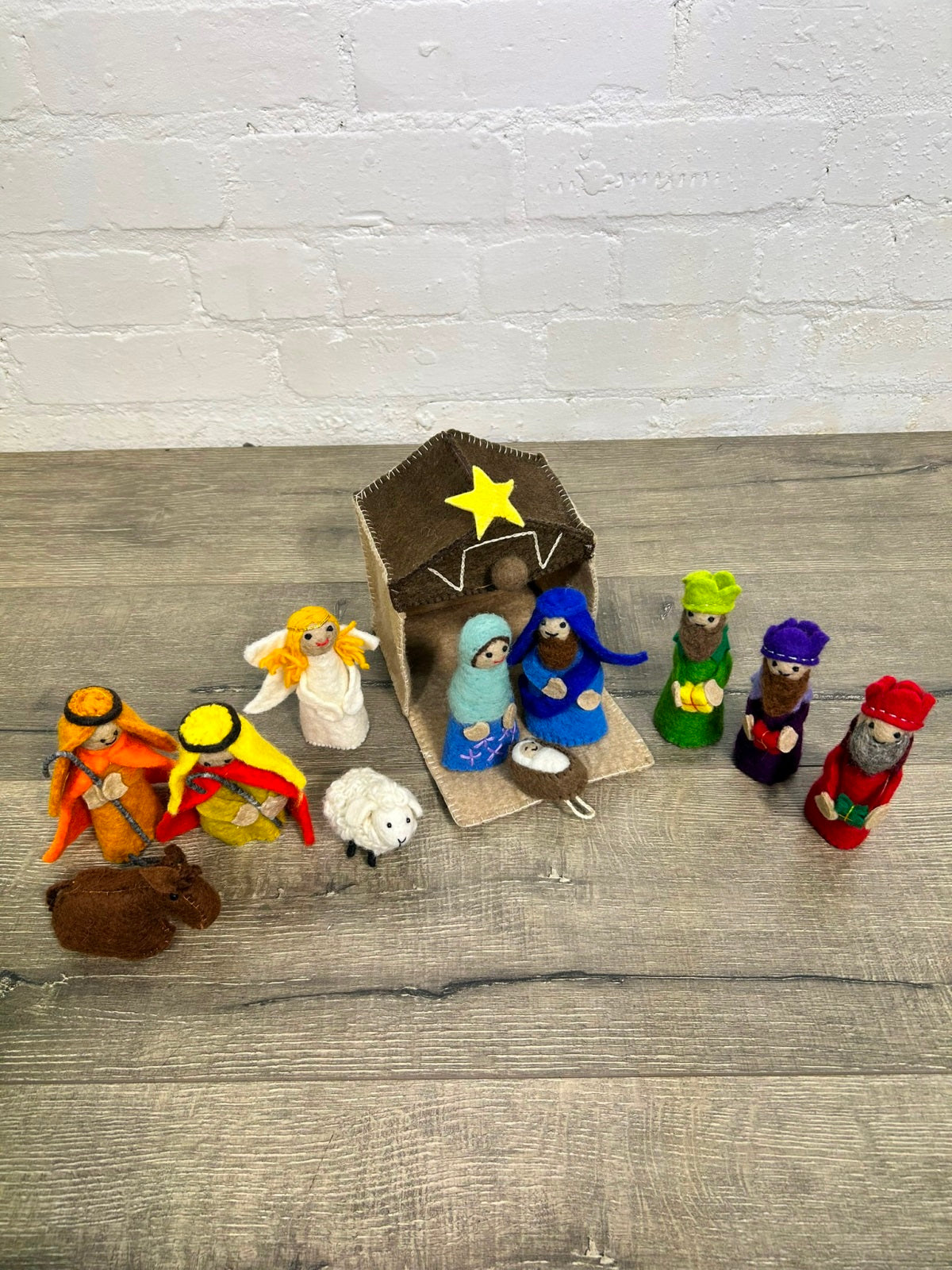 Felt Nativity Scene