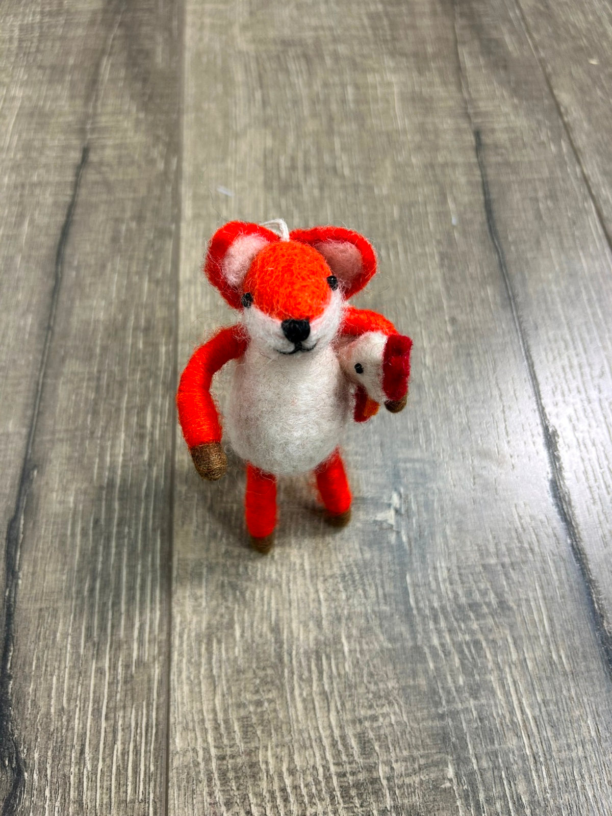 Felt Fox & Chicken Hanging