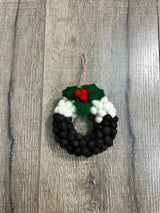 Felt Hanging Christmas Pudding