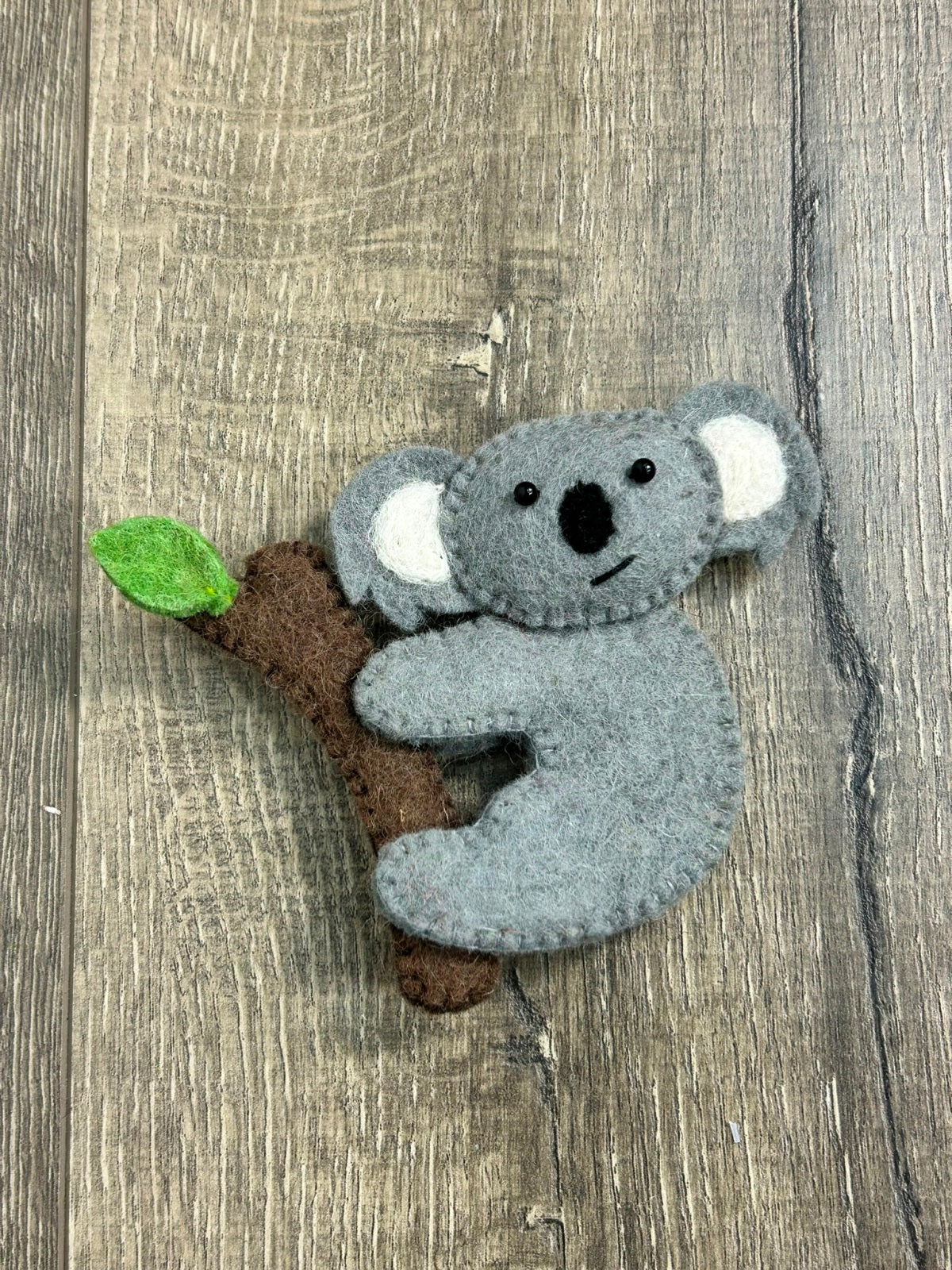 Felt Koala Finger Puppet