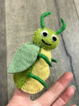 Felt Bug Finger Puppet