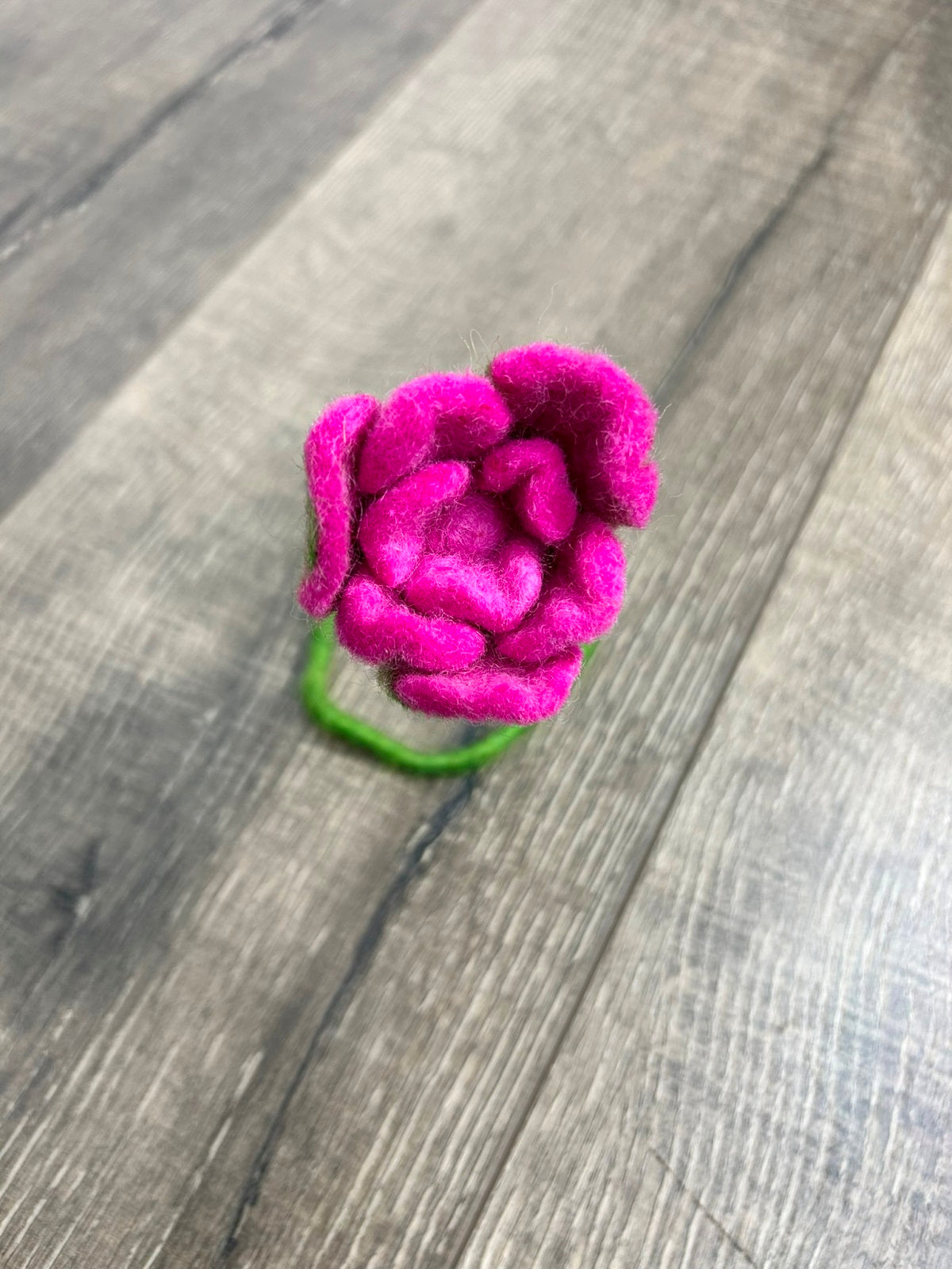 Bright Felt Flower
