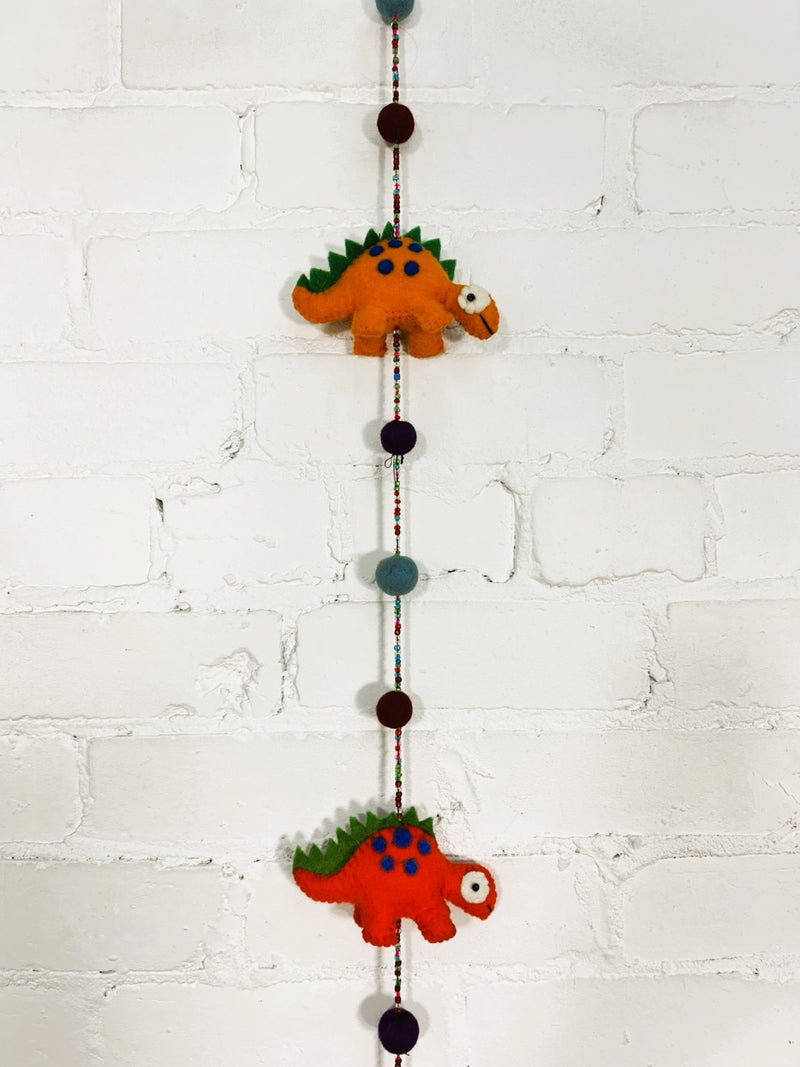 Felt Hanging Dinosaur String