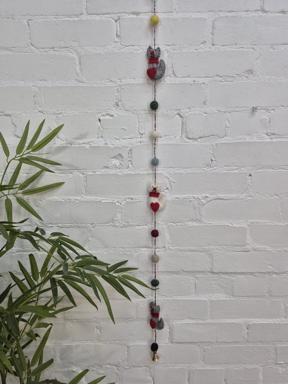 Felt Hanging Cat String
