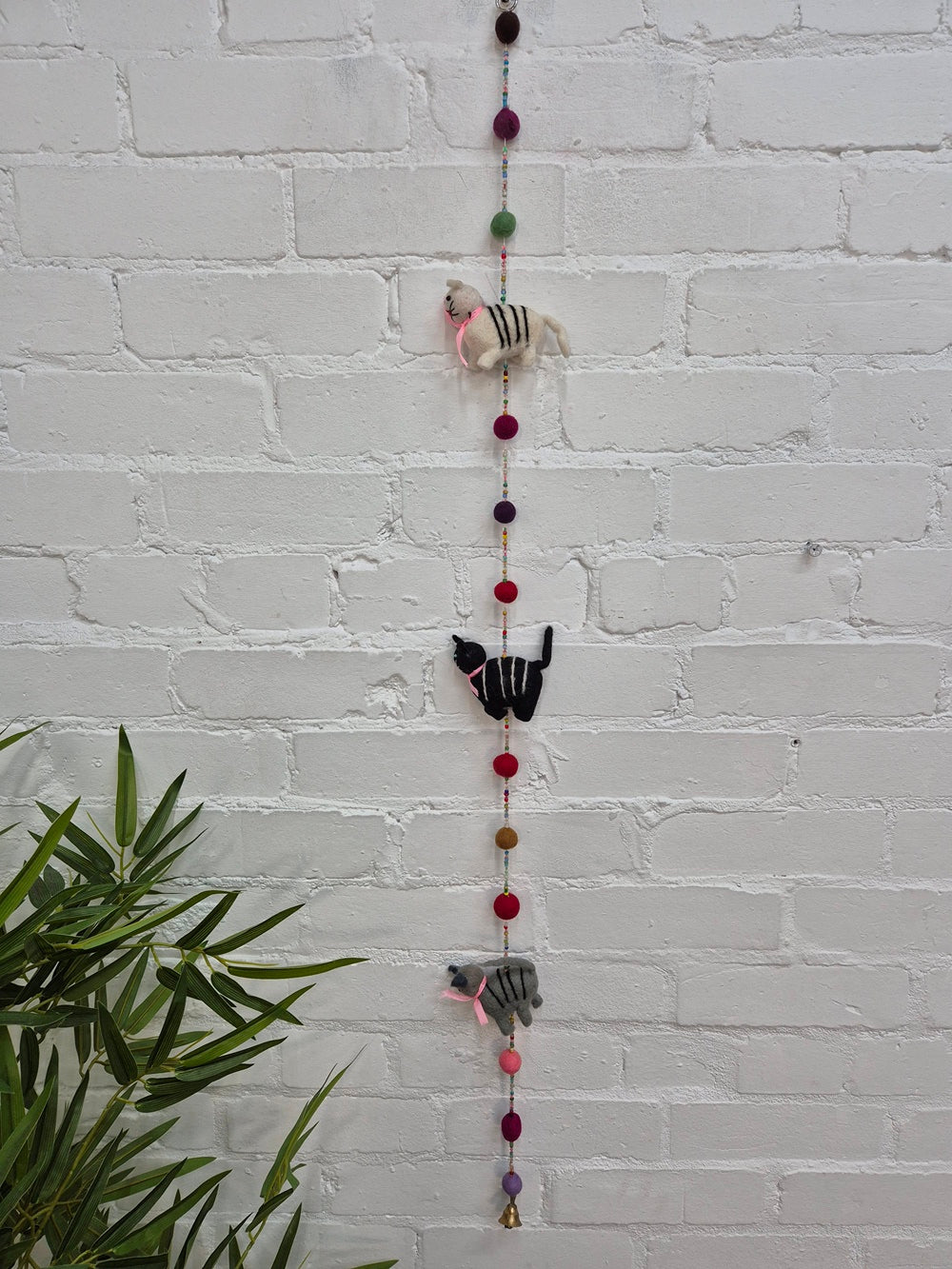 Felt Hanging Cat String