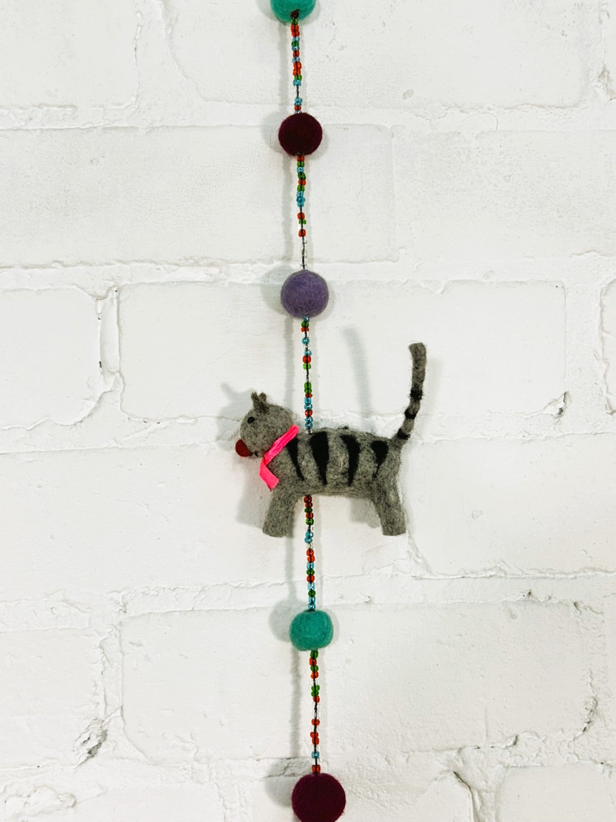 Felt Hanging Cat String