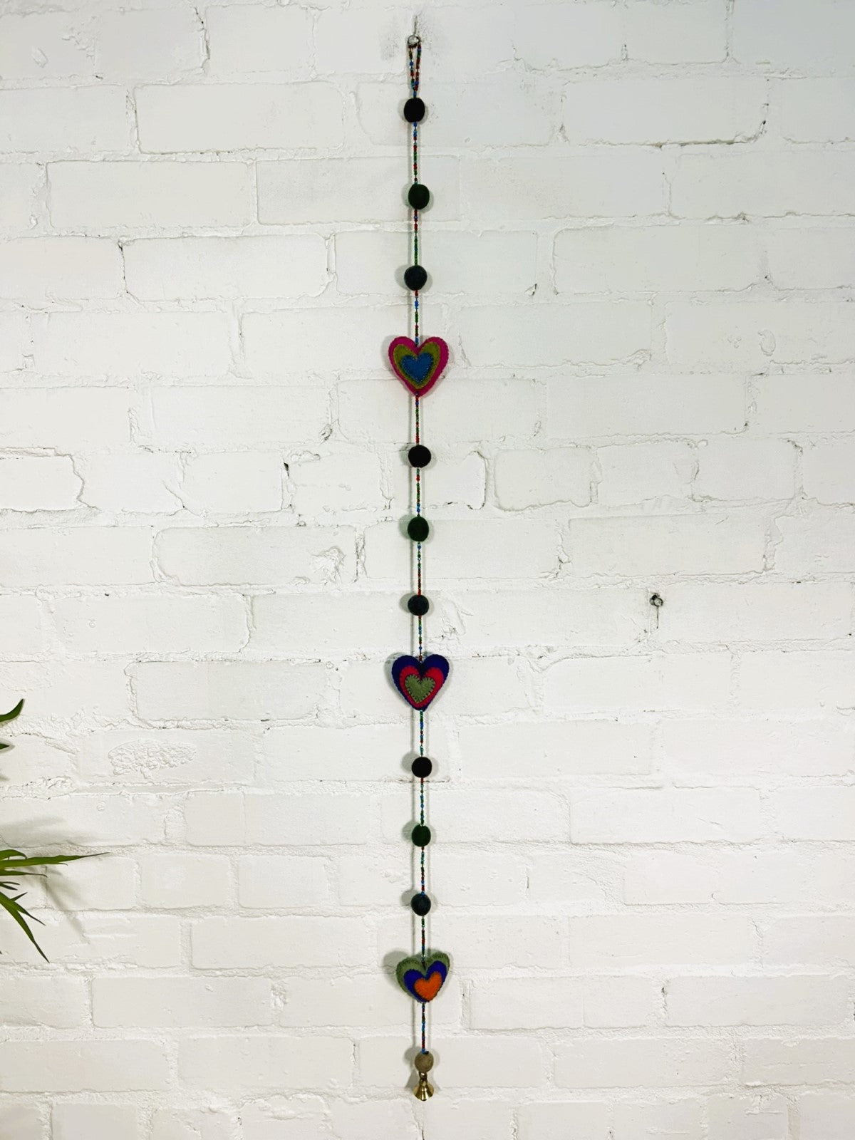 Felt Hanging Heart String