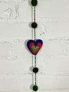 Felt Hanging Heart String