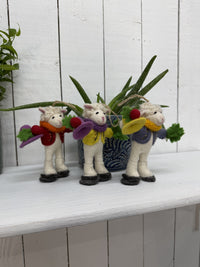 Felt Hanging Skater Sheep