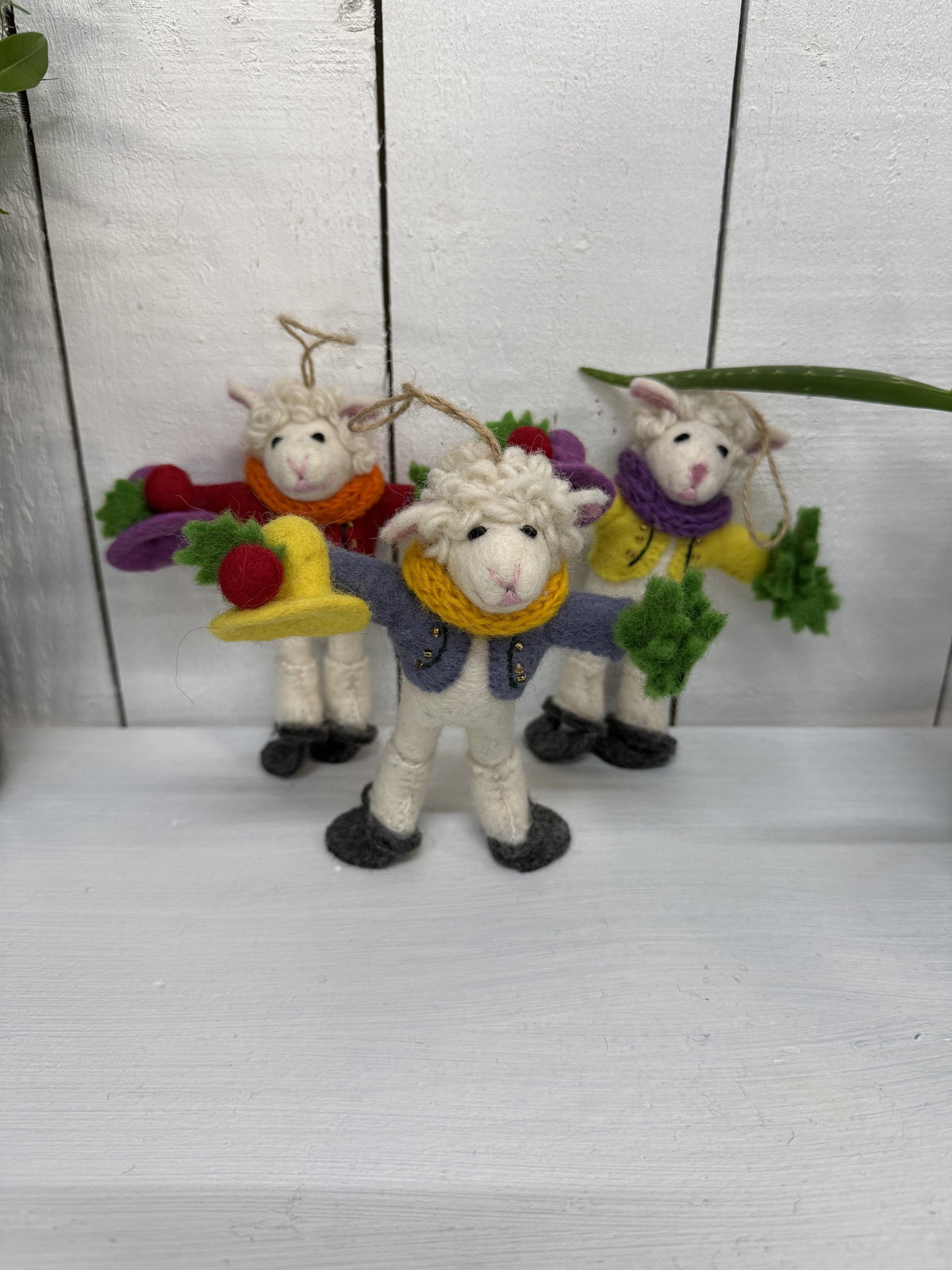 Felt Hanging Skater Sheep