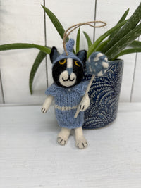 Felt Hanging Rabbit With Lollypop