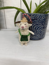Felt Hanging Traveler Sheep