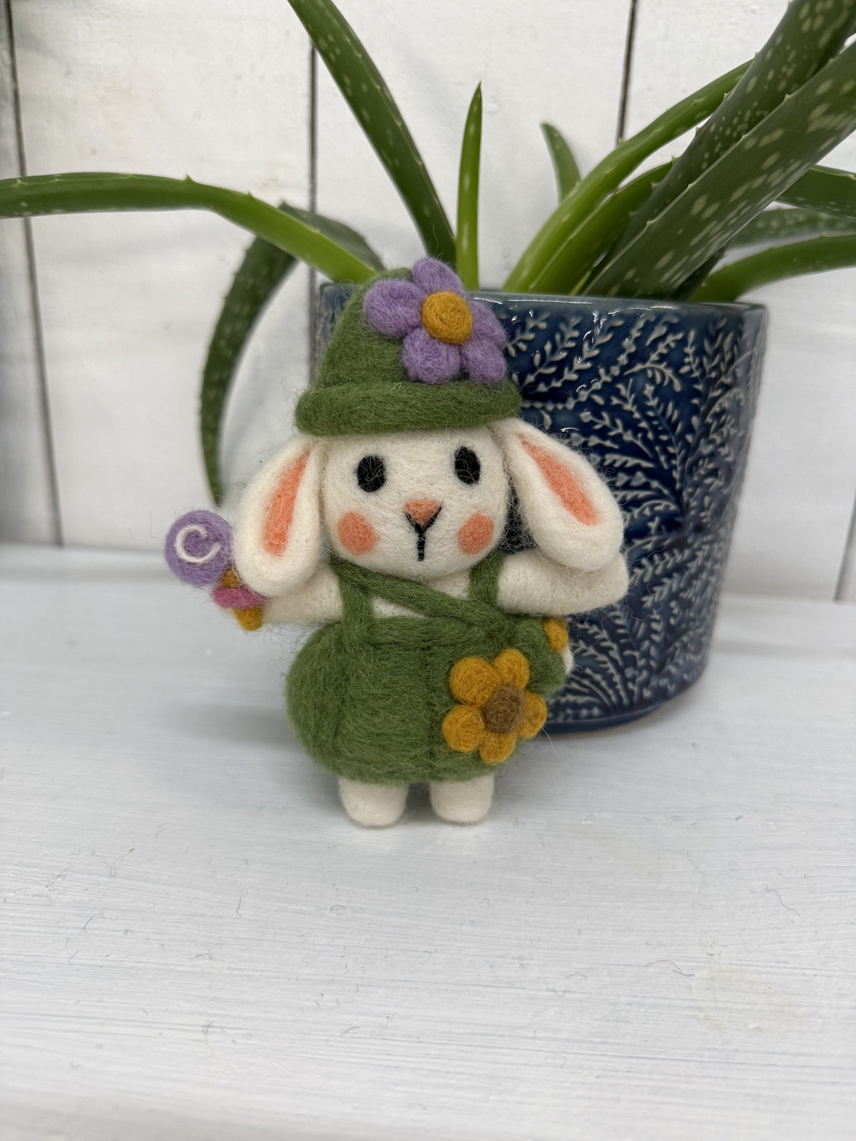 Felt Flower Rabbit