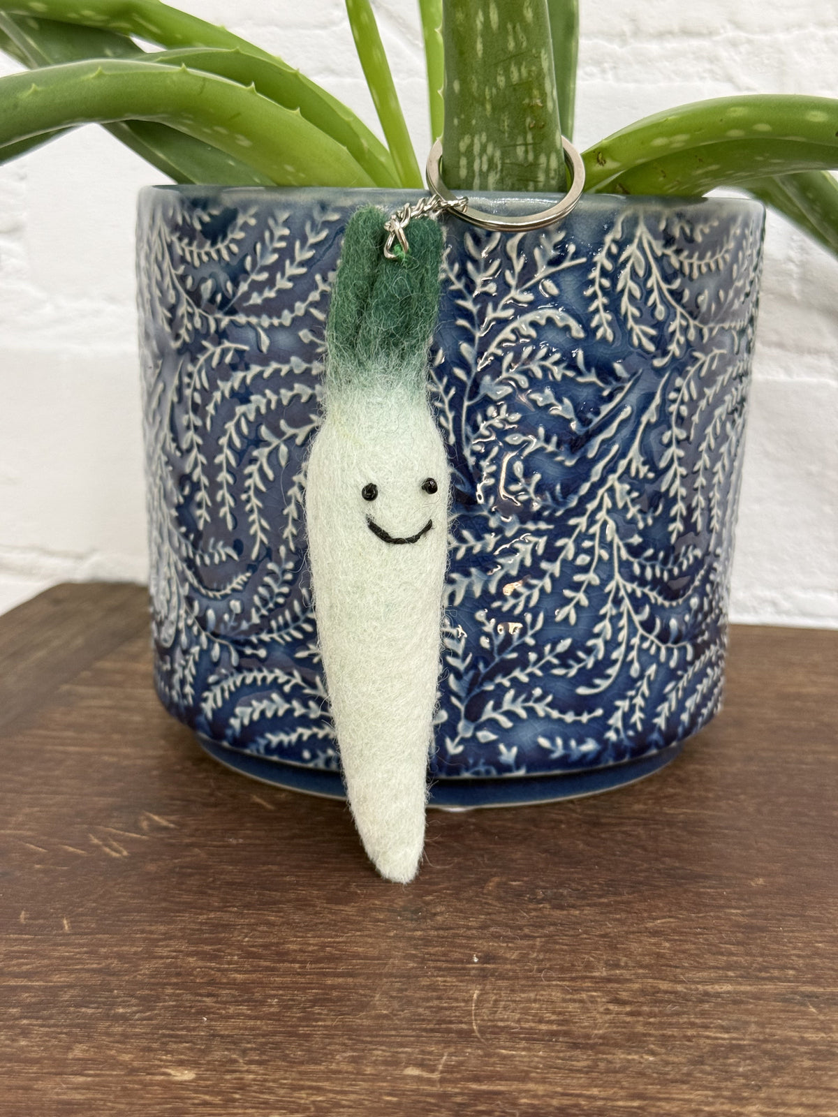 Felt Parsnip Keyring