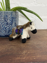 Felt Horse Keyring