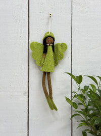 Felt Long Legged Beaded Fairy