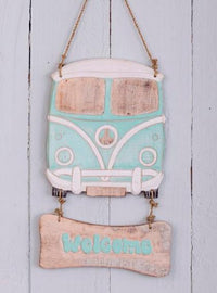 Welcome Campervan Sign