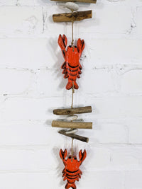 Wooden Lobster String