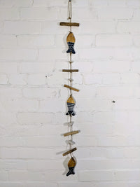 String Of Blue Fish & Welcome