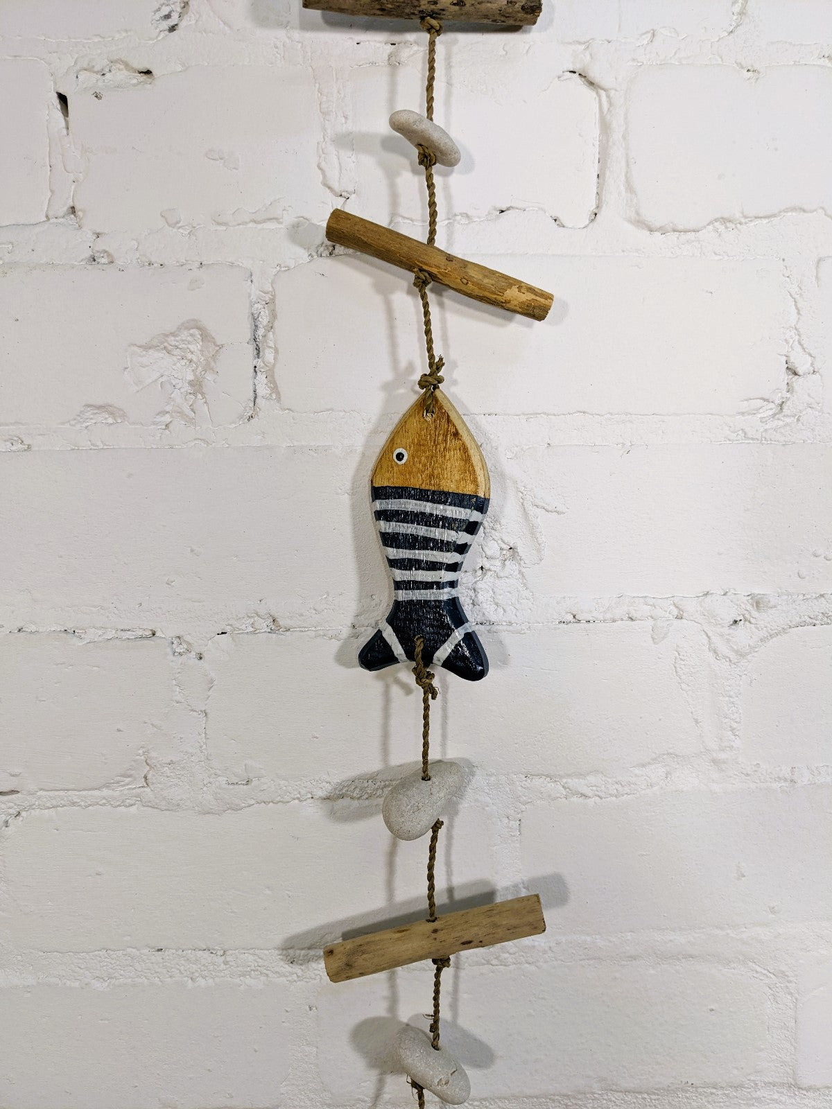 String Of Blue Fish & Welcome