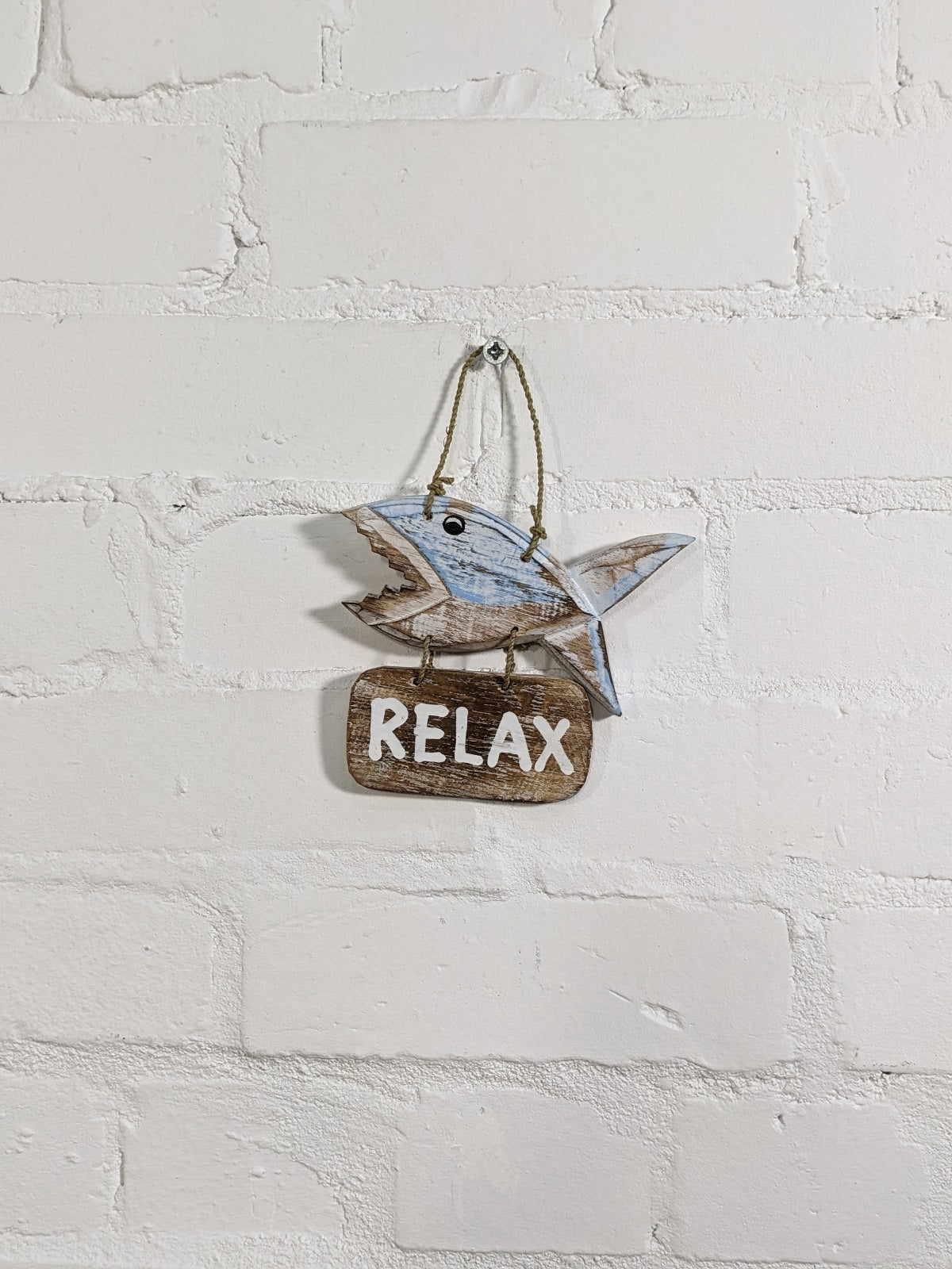 Small Fish Welcome Hanging