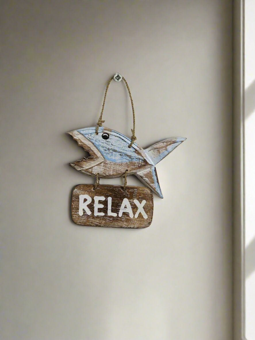 Small Fish Welcome Hanging