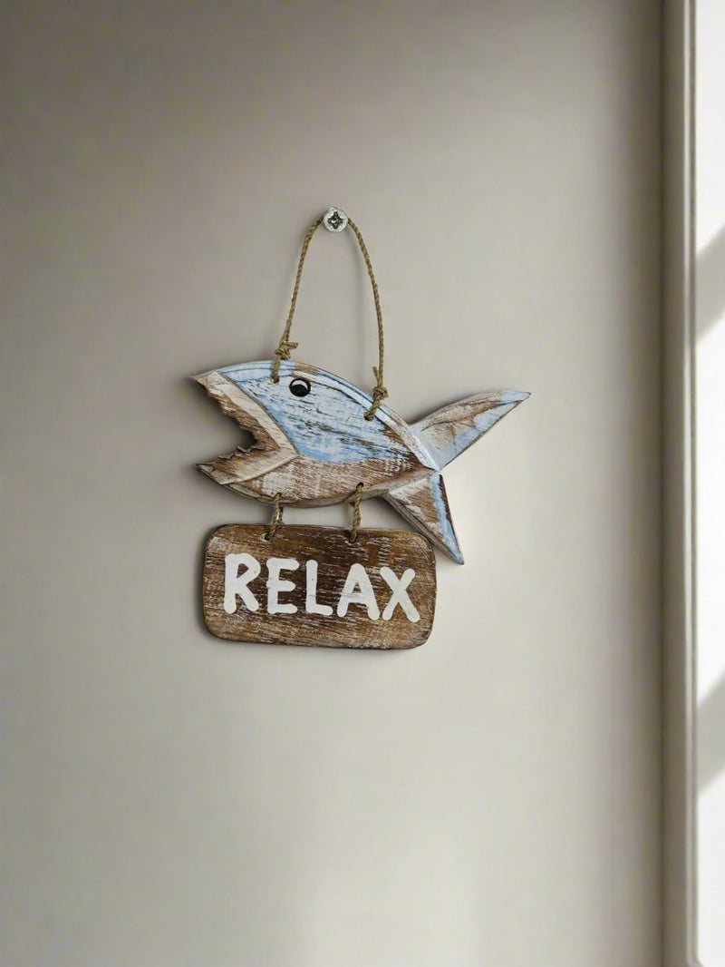 Small Fish Welcome Hanging