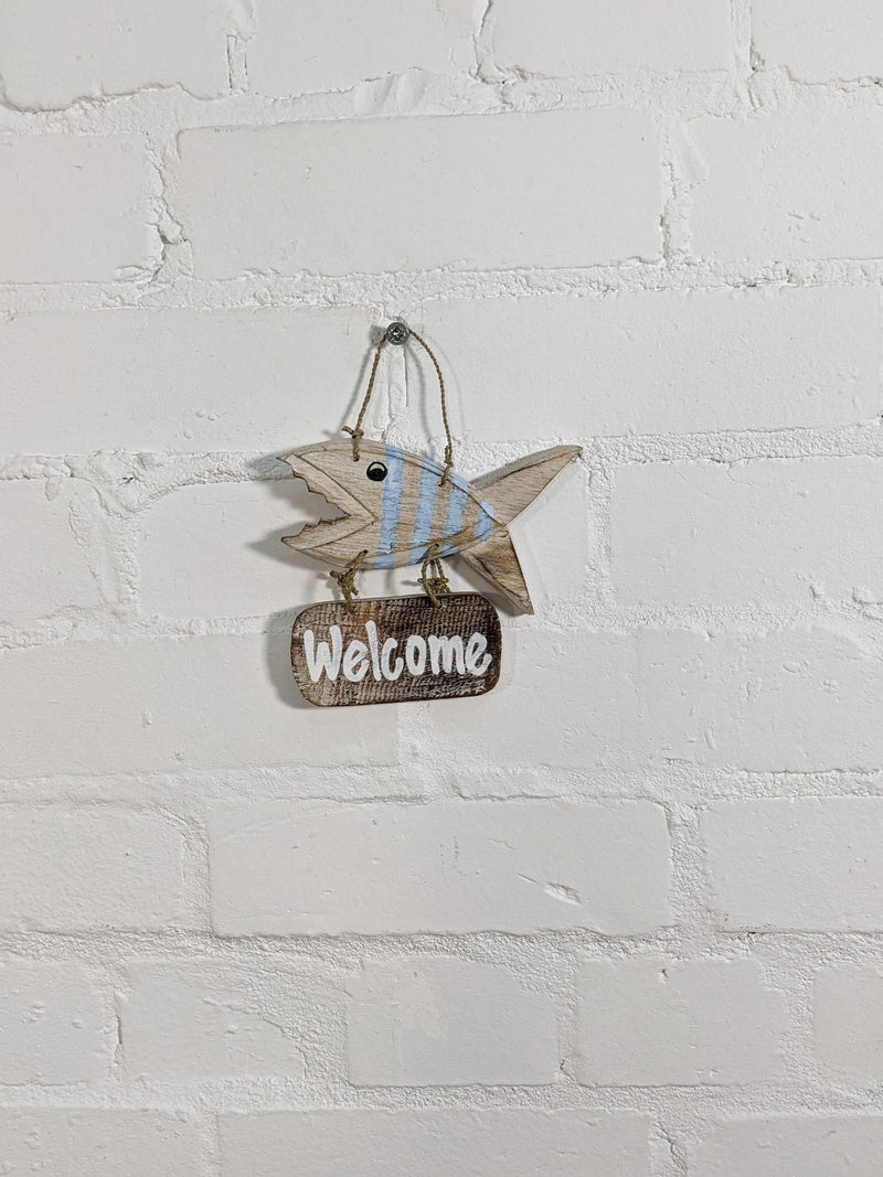 Small Fish Welcome Hanging