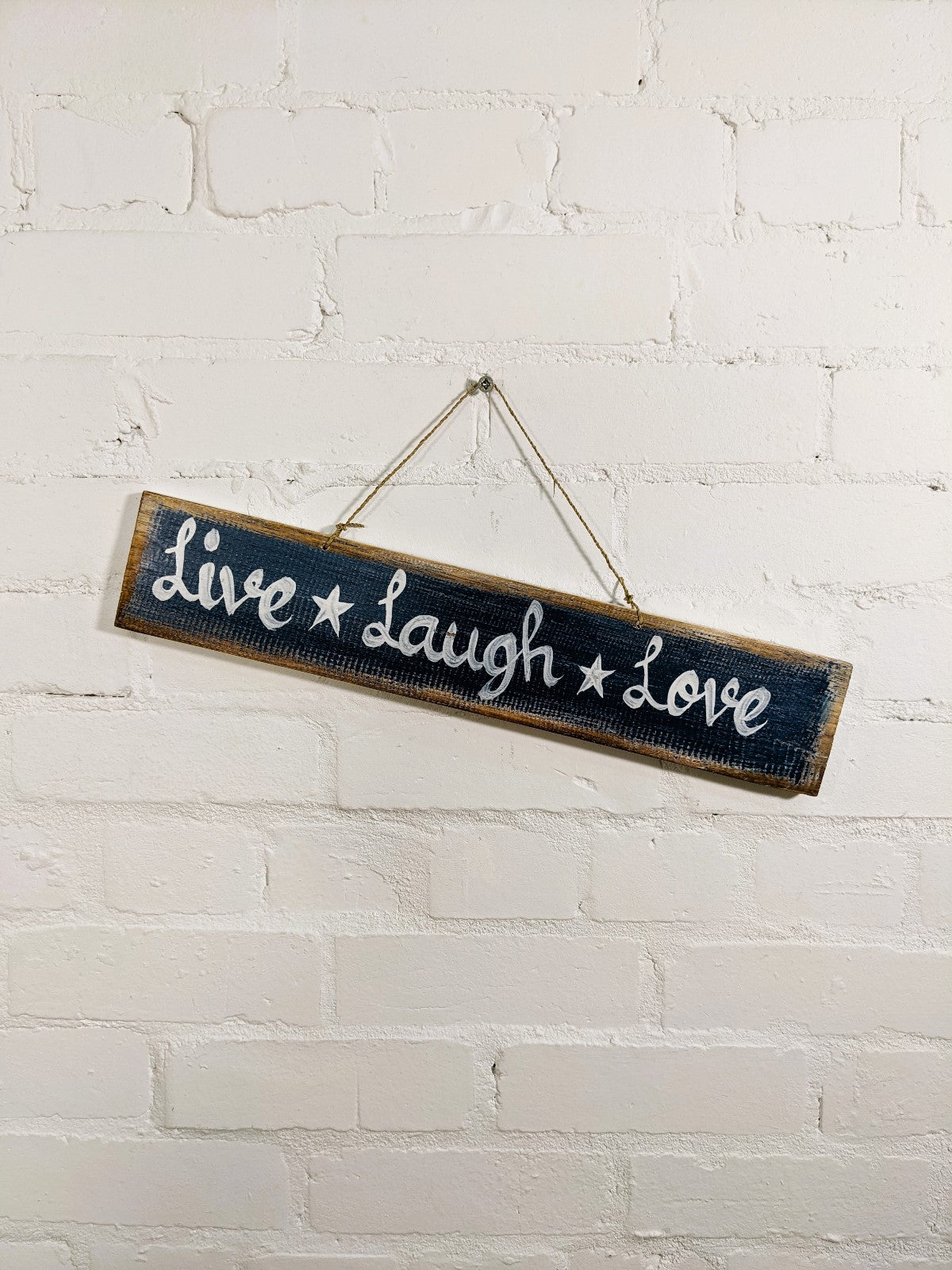 Live* Laugh*Love Wooden Wall Plaque