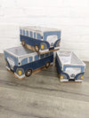 Blue Box Set Of 3 Camper Boxes