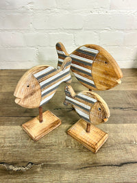 Set of 3 Fish on A Stand