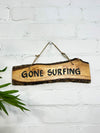 Wood Gone Surfing Sign