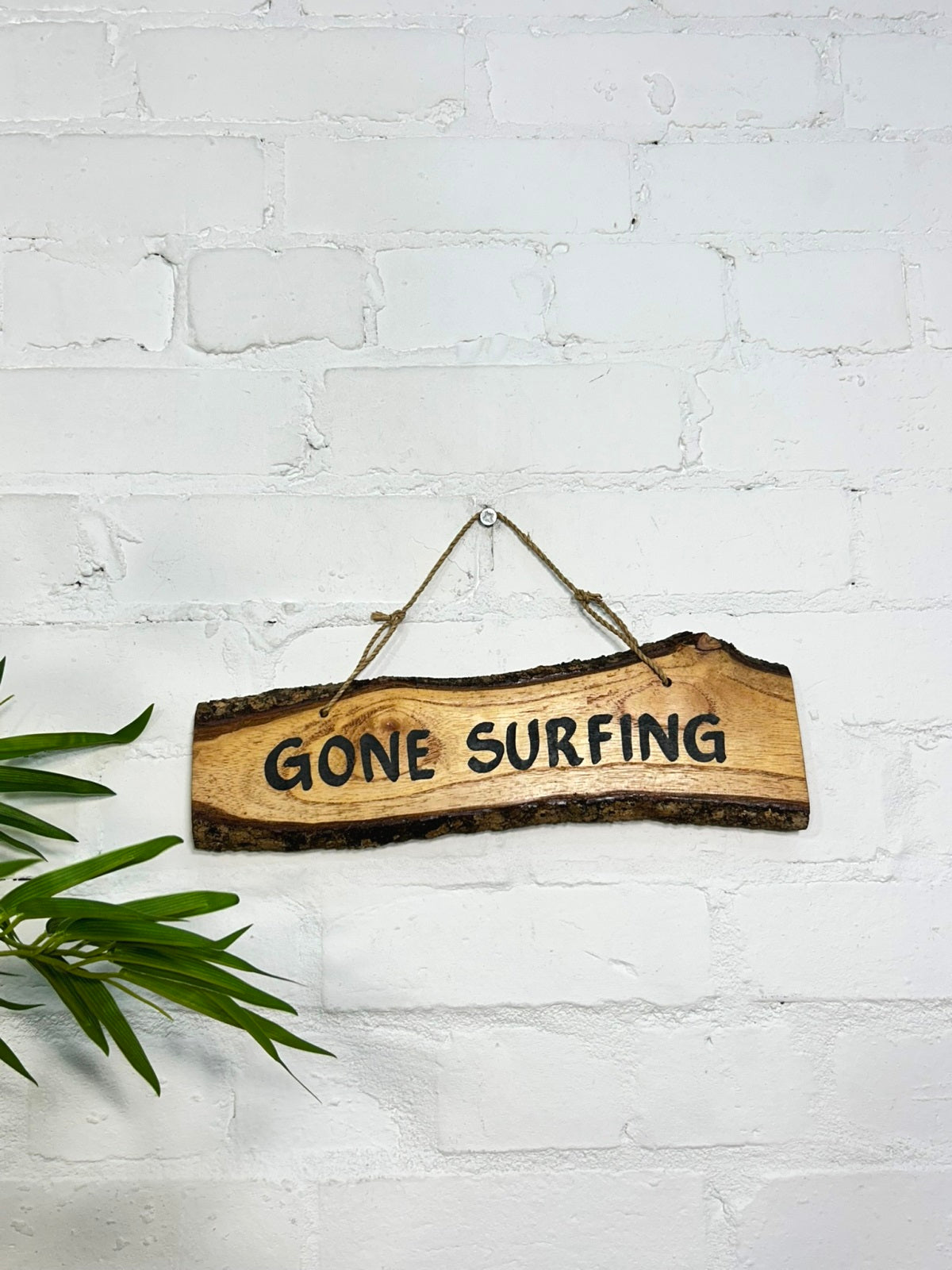 Wood Gone Surfing Sign