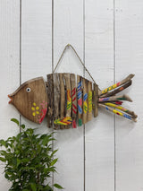 Driftwood Hanging Fish