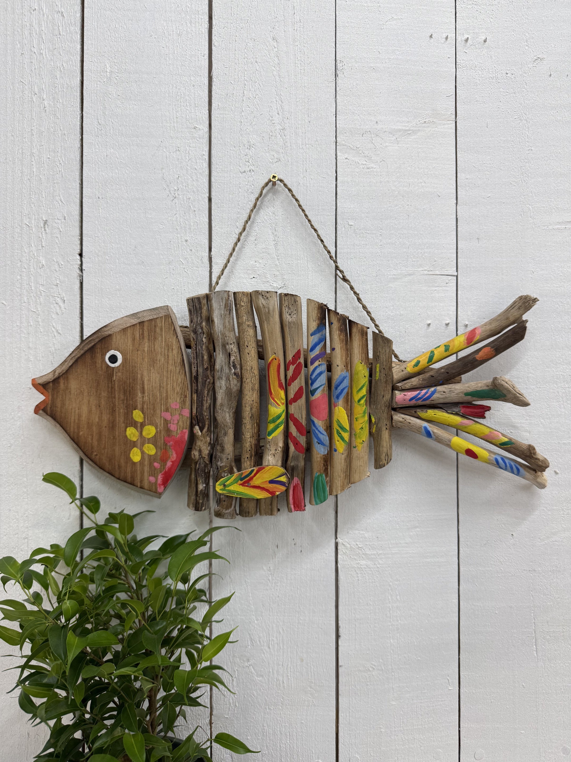 Driftwood Hanging Fish