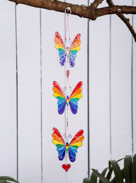 Three Butterflies Suncatcher