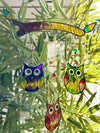 Three Owls Suncatcher