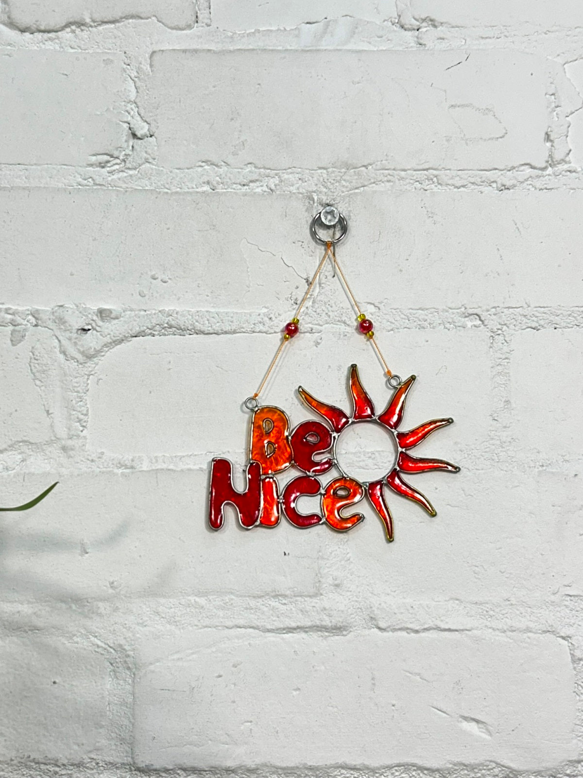 Be Nice Suncatcher