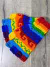Rainbow Wool Gloves