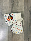 Bird Knit Fingerless Gloves