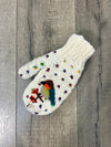 Bird Knit Mittens
