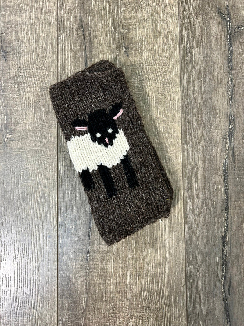 Sheep Knitted Handwarmers