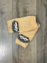 Hedgehog Knitted Handwarmers