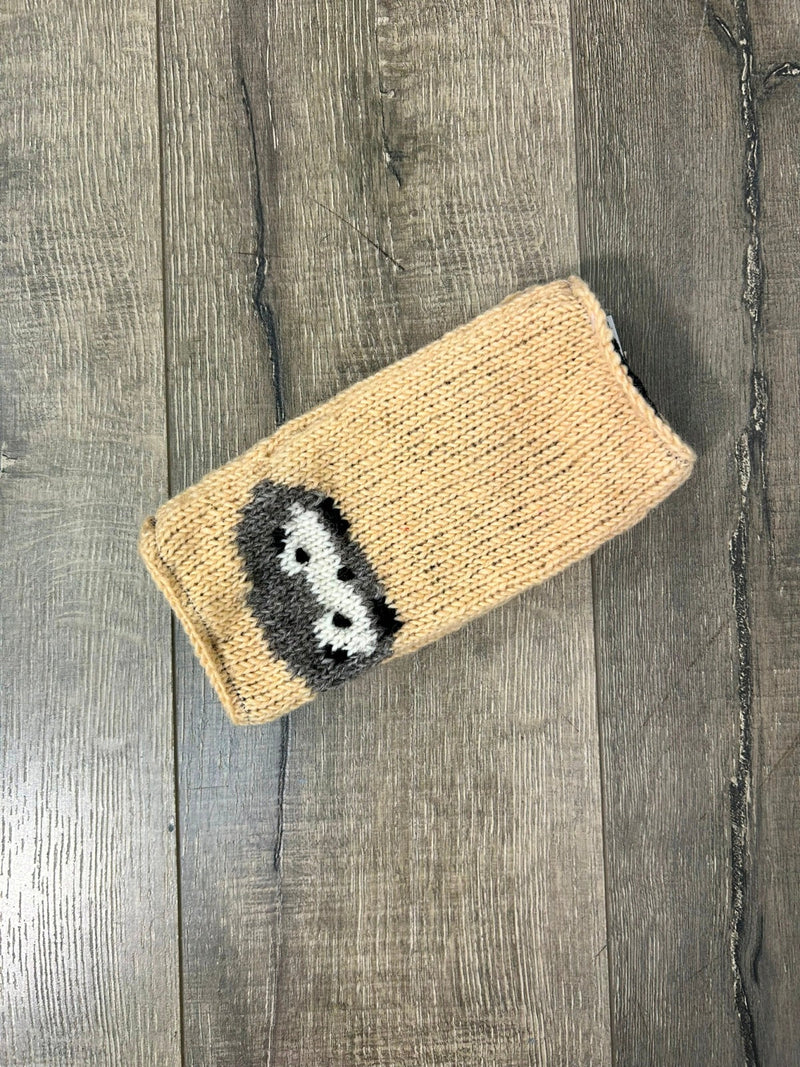 Hedgehog Knitted Handwarmers