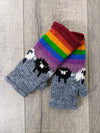 Rainbow And Sheep Handwarmers