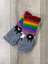 Rainbow And Sheep Handwarmers