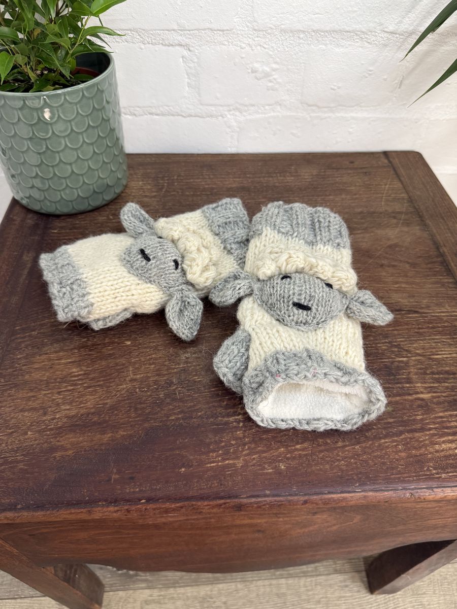 Wool Sheep Handwarmers